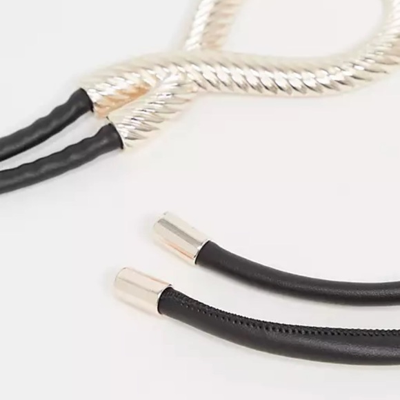 Vintage style looped detail waist belt - Picture 4 of 8